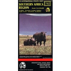 Carte routire et touristique d'Afrique du sud