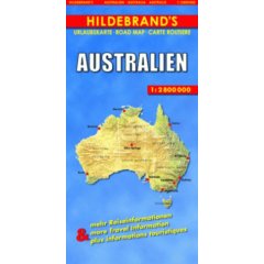 Carte routire et touristique Australie - Nouvelle-Zlande