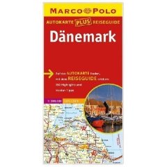 Carte routire et touristique Marco POlo - Danemark