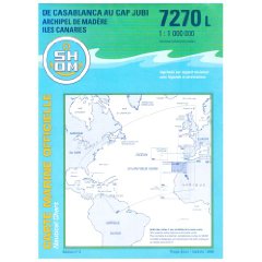 Carte marine du Maroc, De Casablanca au Cap Jubi