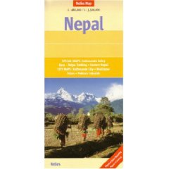 Carte routire et touristique du Npal